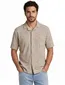 Poloshirt BOSS Orange grijs structuur
