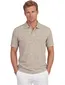 Poloshirt BOSS Orange grijs met structuur