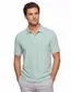 Poloshirt BOSS Orange turquoise met structuur