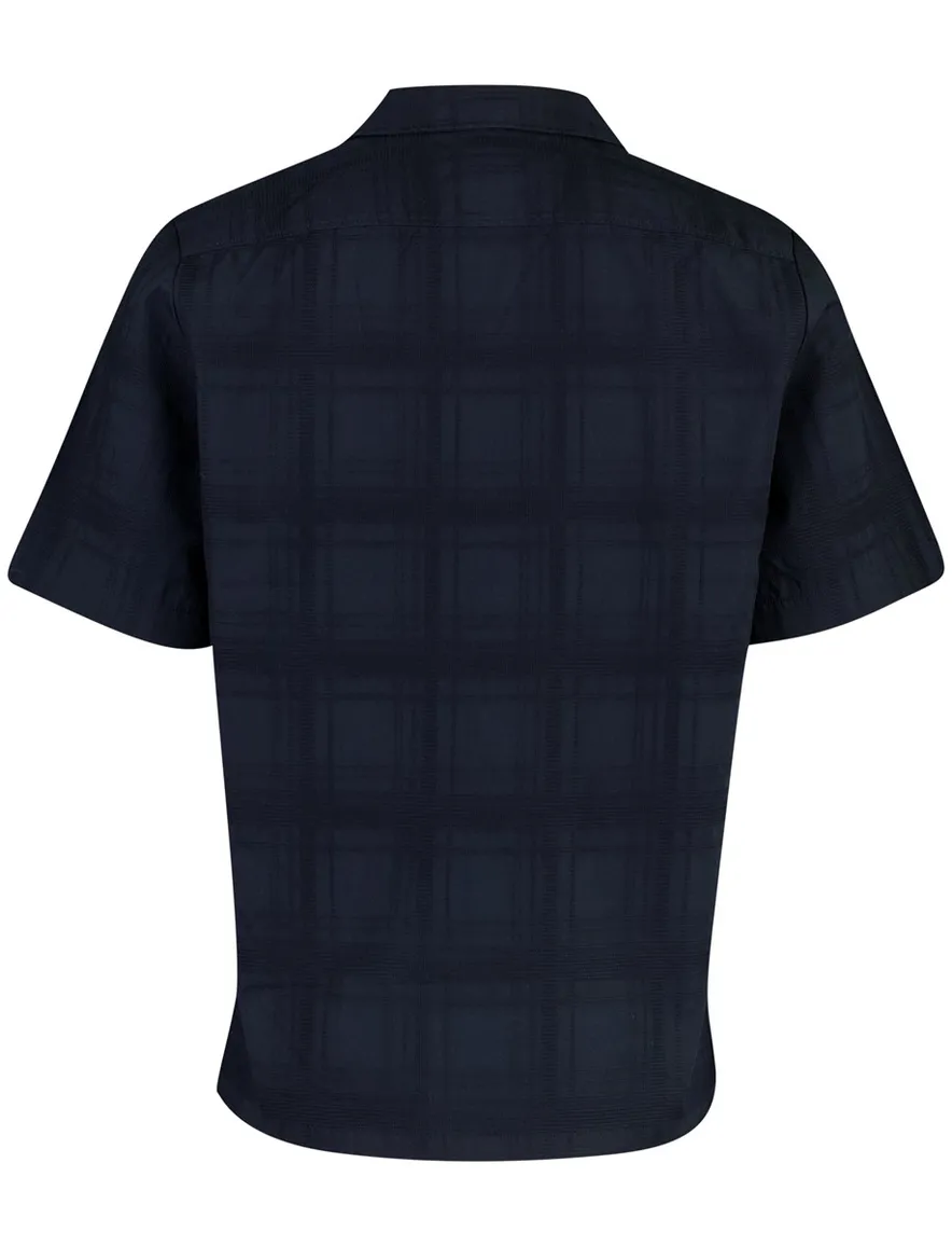 BOSS Orange Rayer M polo doorknoop donkerblauw