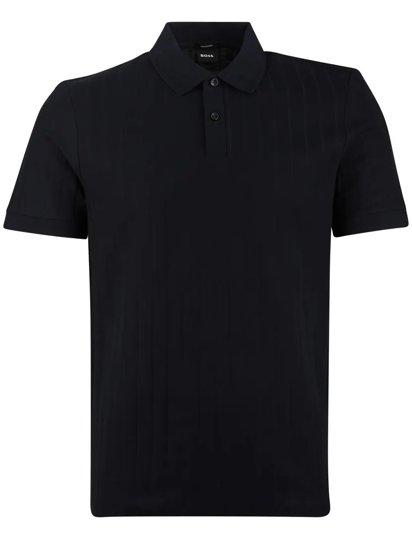 Poloshirt BOSS Black Parlay H-Parlay zwart 100% katoen