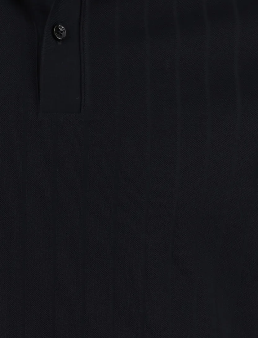 Poloshirt BOSS zwart 100% katoen