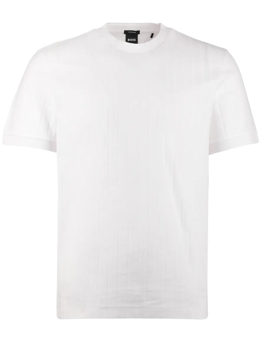BOSS H-Thompson 236 T-shirt wit strepen