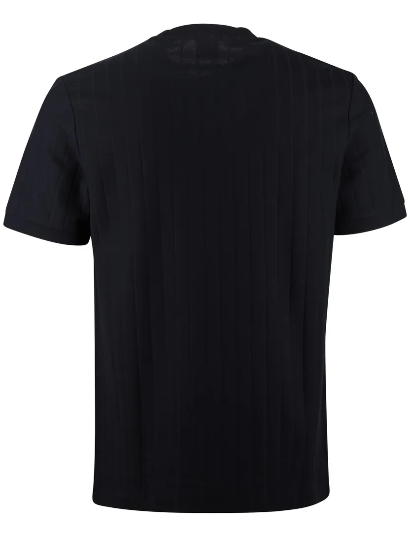 T-shirt BOSS Black H-Thompson navy ronde hals