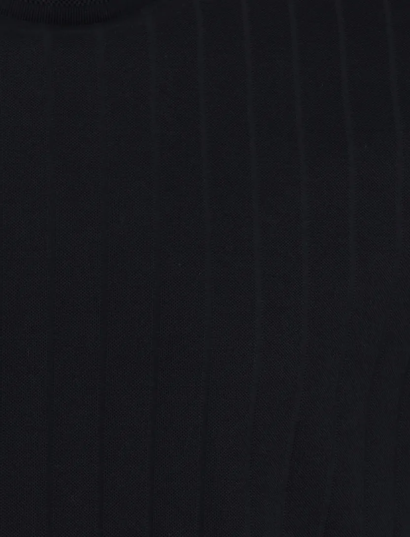 T-shirt BOSS Black H-Thompson navy ronde hals