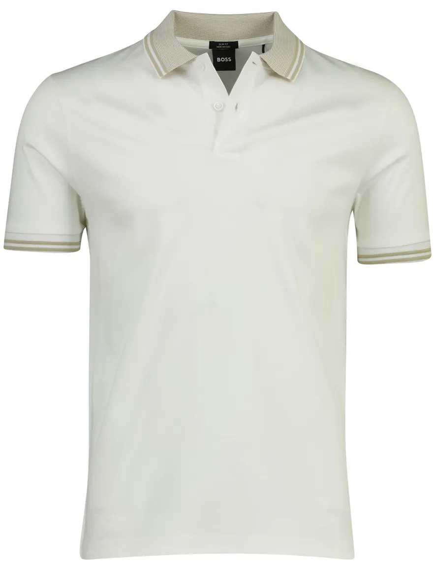 Boss Black H-Phillipson poloshirt wit