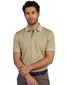 BOSS Black poloshirt beige 100% katoen