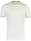 T-shirt wit BOSS Black mercerised katoen slim fit