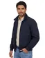 Zomerjas BOSS Orange Opens windjack donkerblauw met boord