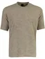 T-shirt BOSS Orange grijs met structuur