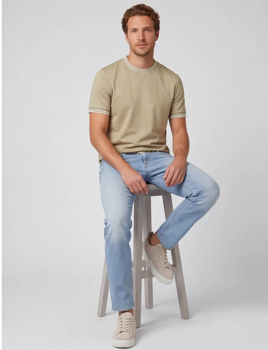 Boss black t-shirt beige