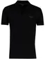 BOSS Green poloshirt zwart vierkant structuur Porsche lijn
