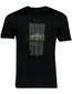 BOSS Green t-shirt zwart Porsche lijn katoen