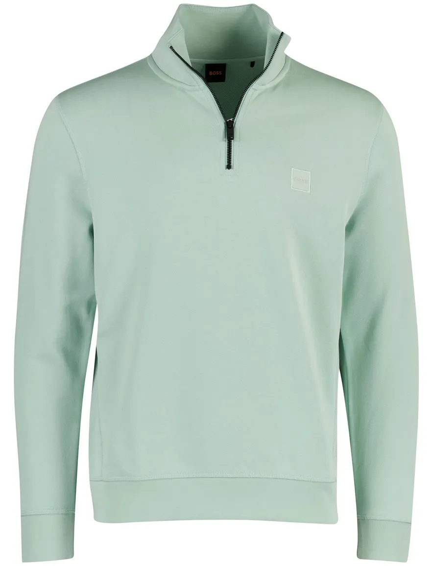 Boss Orange sweater zetrust groen