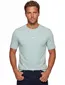 HT-shirt BOSS Orange turquoise ronde hals met logo