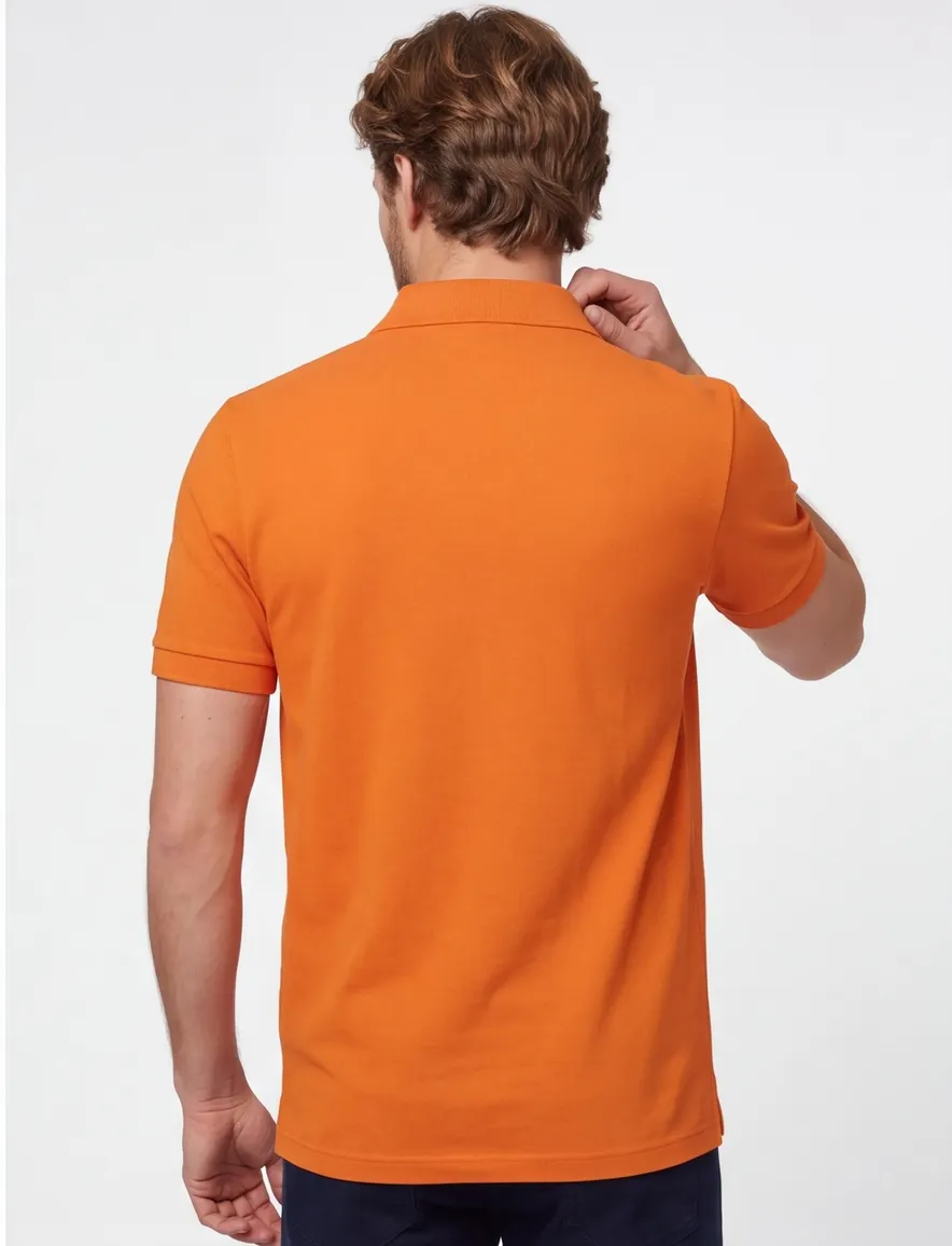 Boss Orange Passenger poloshirt oranje