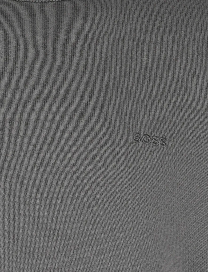 Boss Orange Asac-C trui groen gebreid