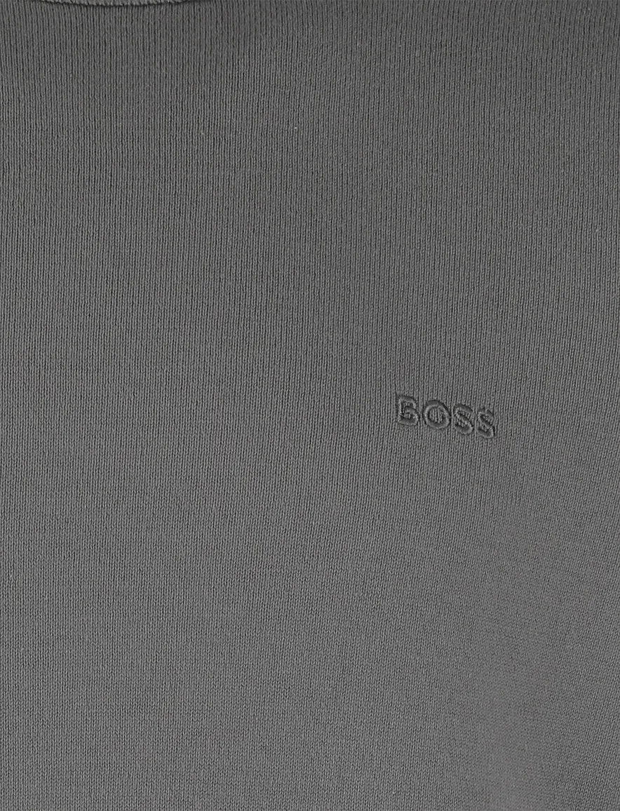 BOSS Orange trui Asac C groen gebreid