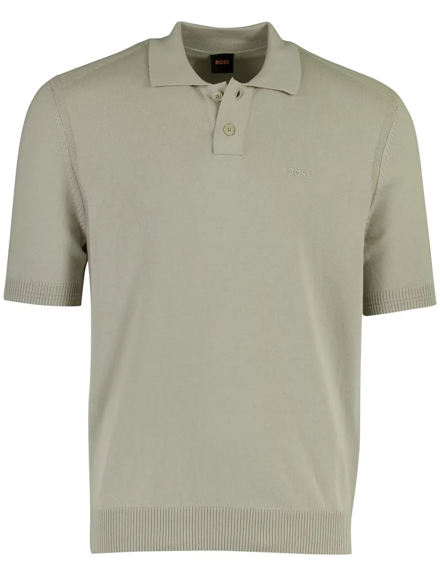 BOSS Orange Asac_P beige polo