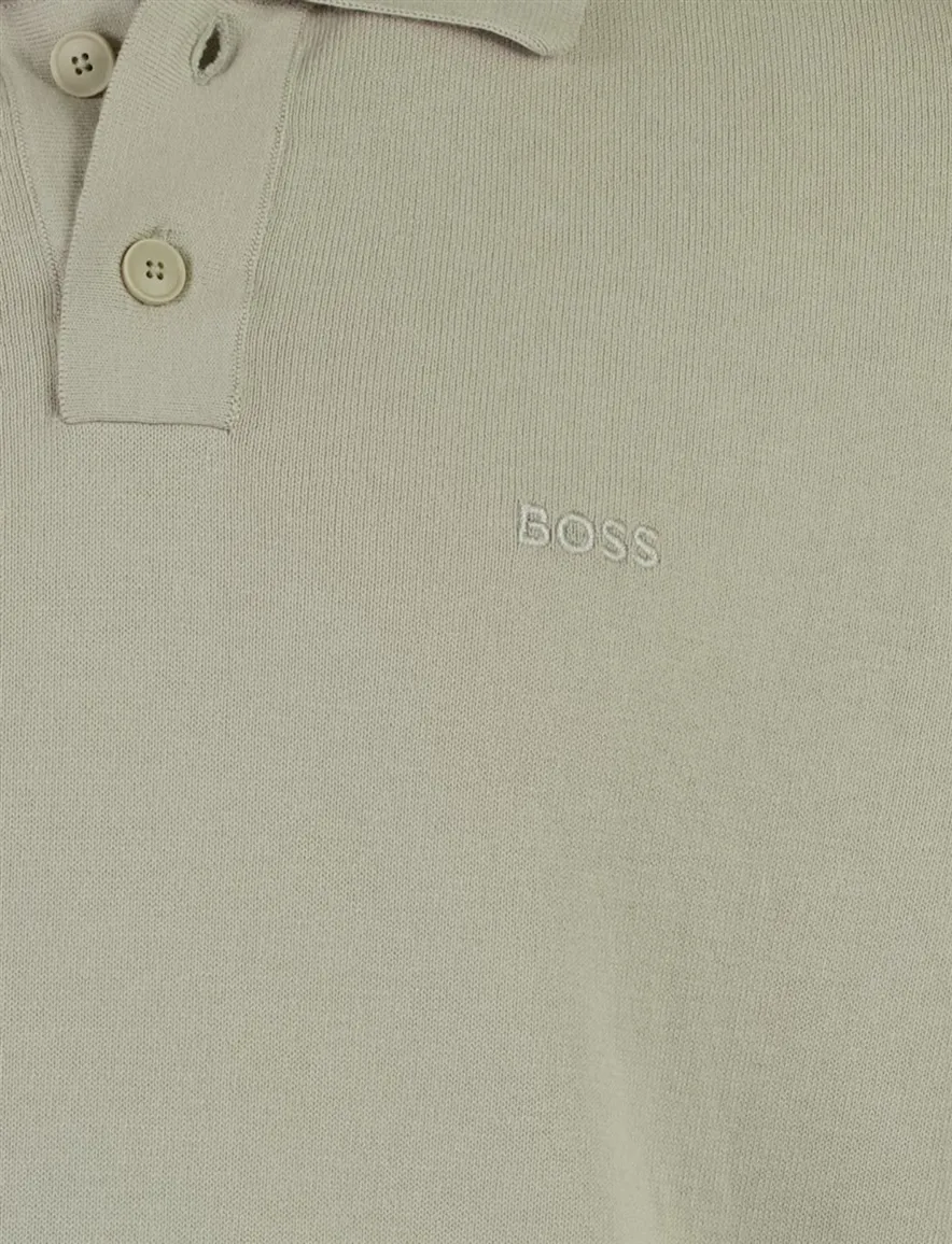 BOSS Orange Asac_P beige polo