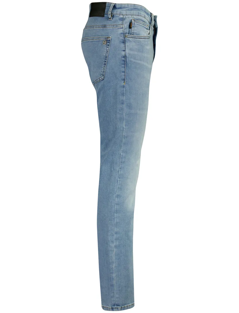 Blauwe jeans BOSS Orange Delaware slim fit katoenblend