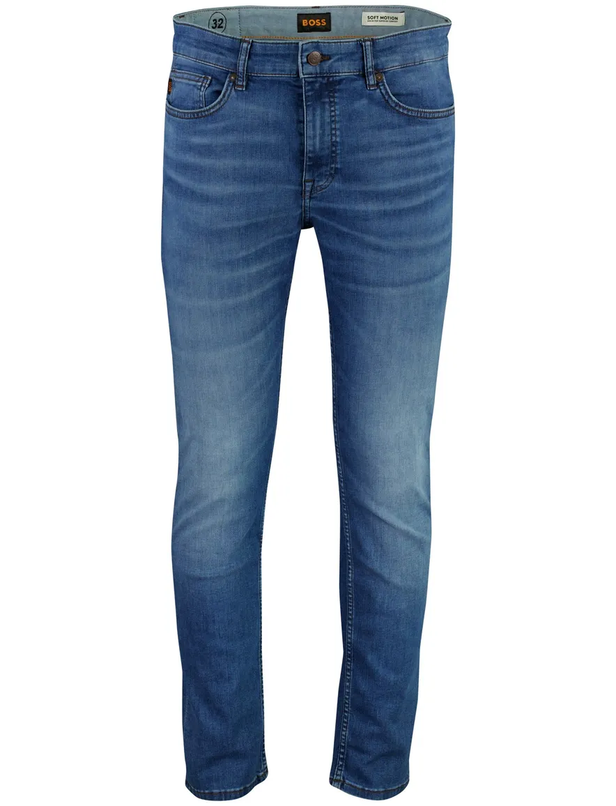 Boss Orange patnalon blauw slim fit