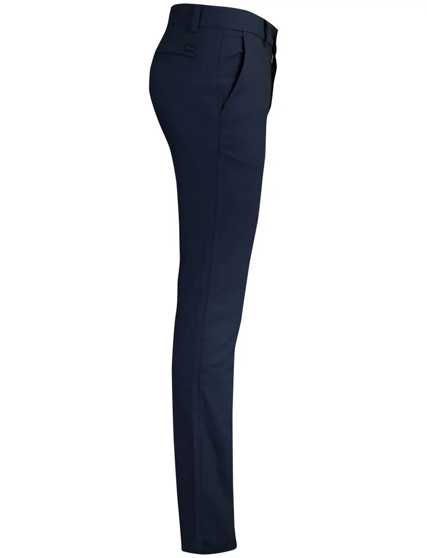 Boss Orange pantalon donkerblauw chino