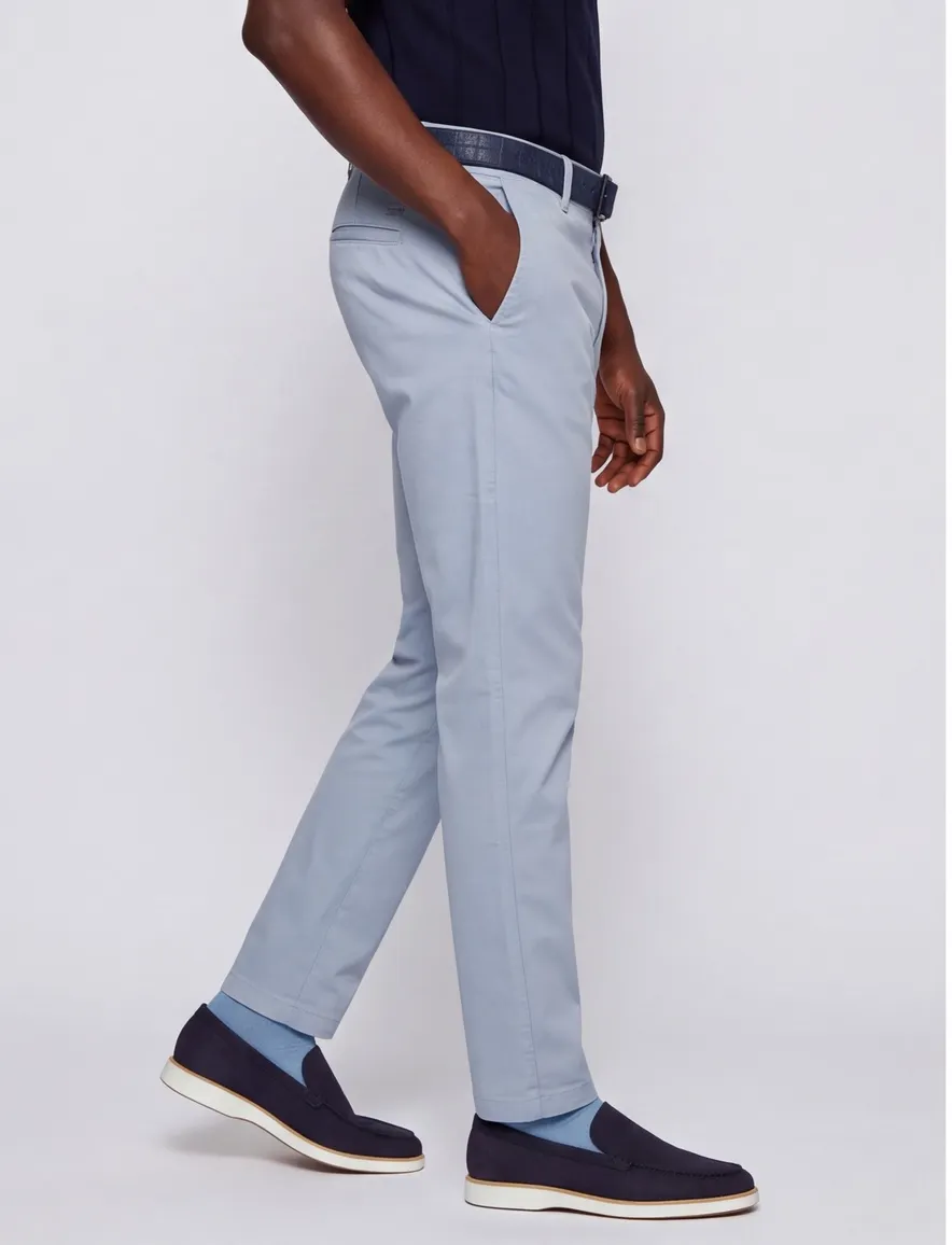 Hugo Boss Orange pantalon lichtblauw