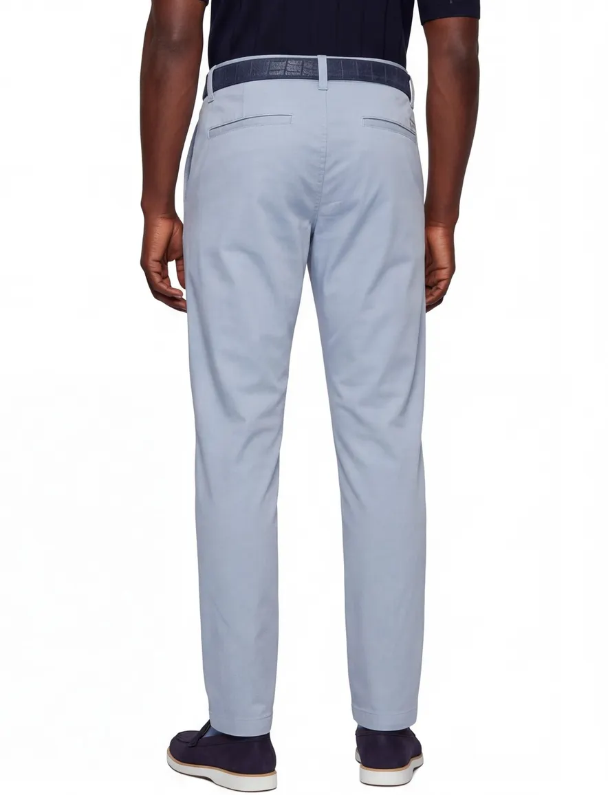 Hugo Boss Orange pantalon lichtblauw