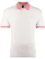 BOSS Orange Pe Blocks poloshirt wit 2-knoops