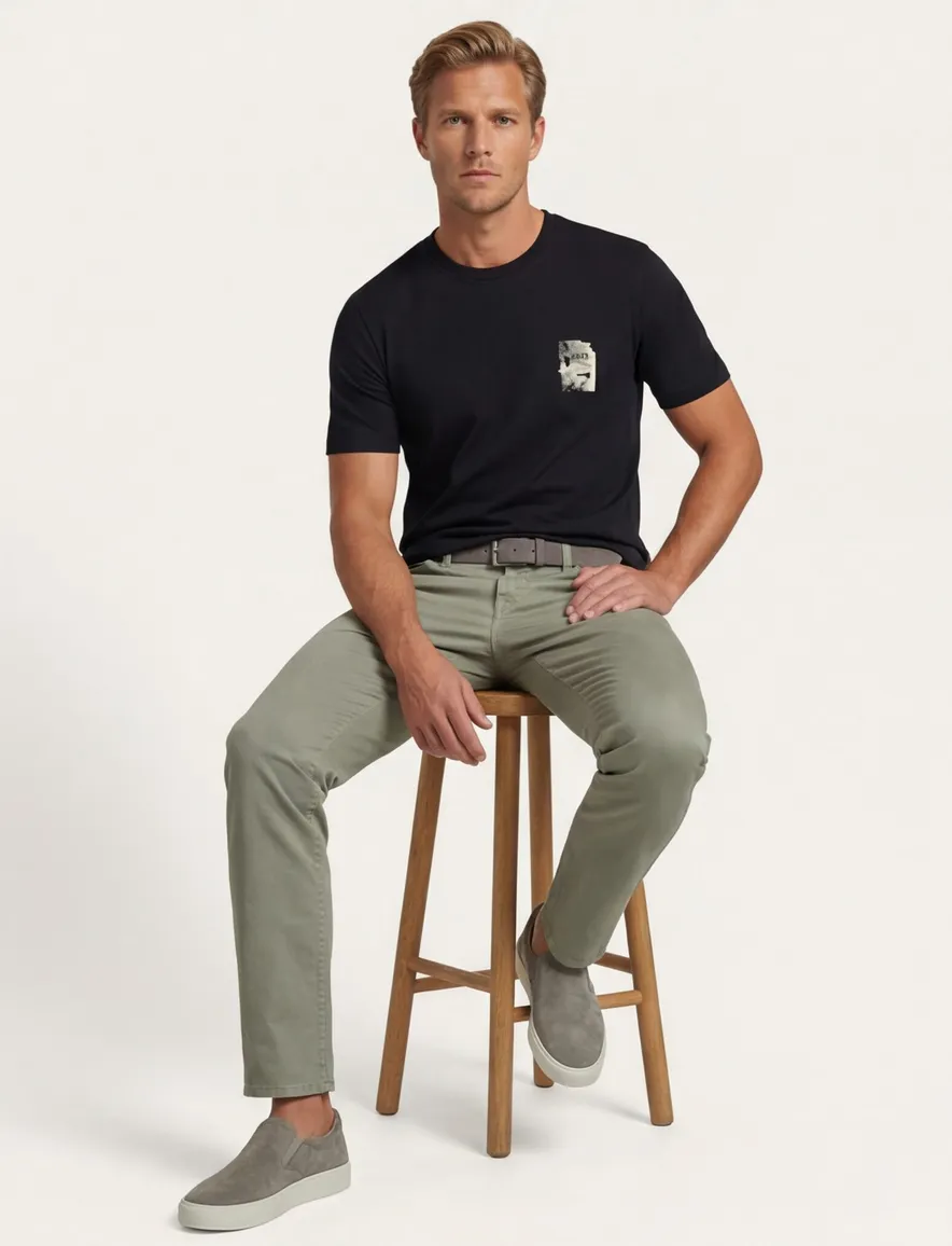 Hugo Boss Te Groove t-shirt zwart backprint