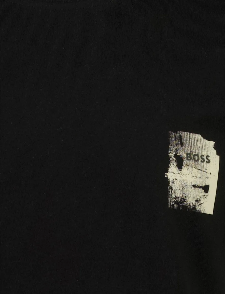 Hugo Boss Te Groove t-shirt zwart backprint