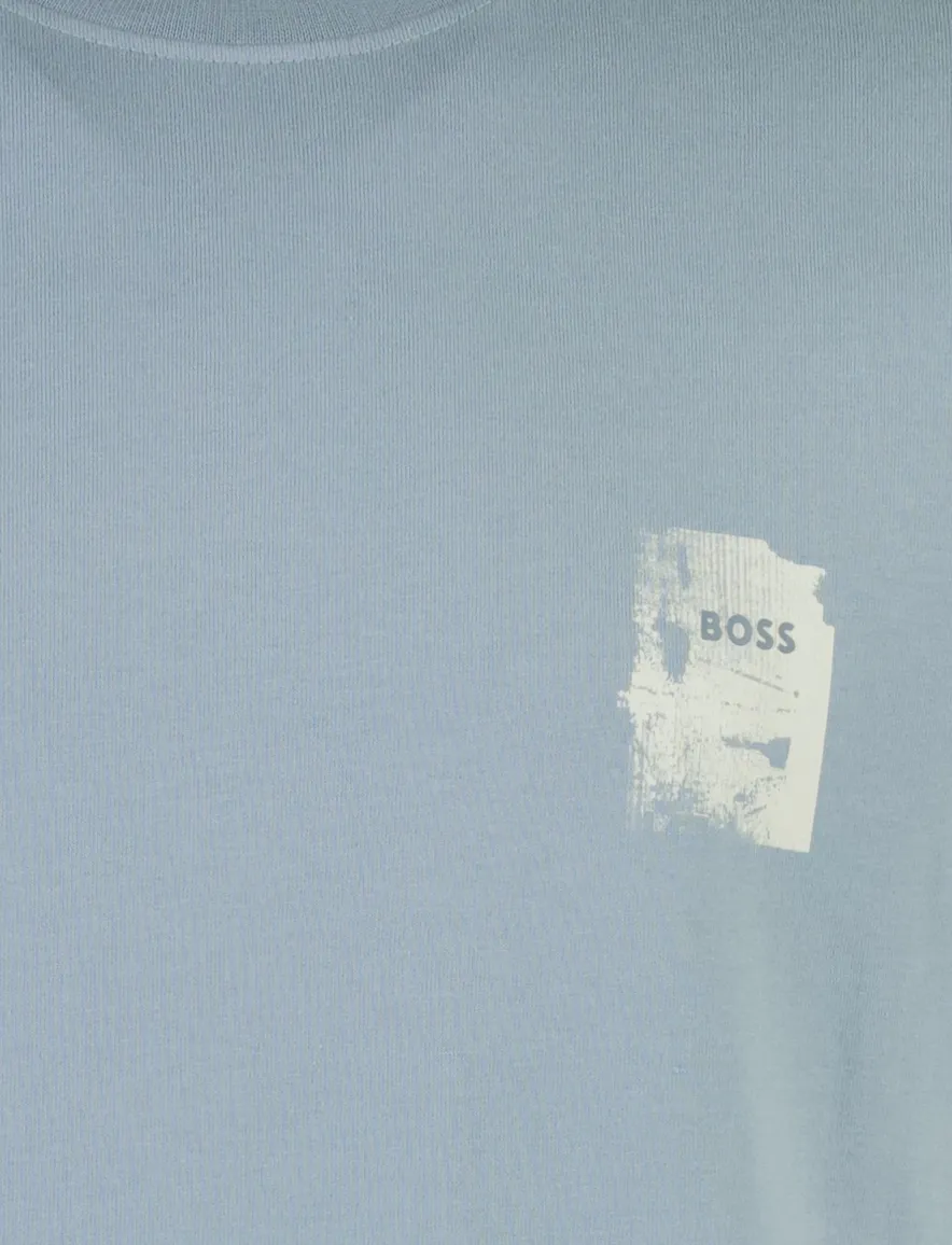 Hugo Boss Orange T-shirt lichtblauw