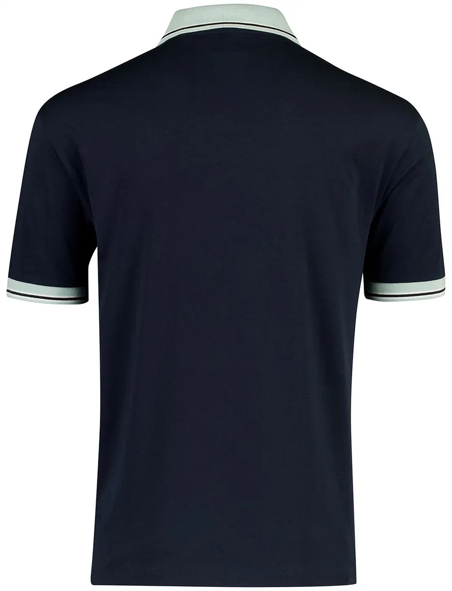 Boss Orange Pe Blocks poloshirt navy