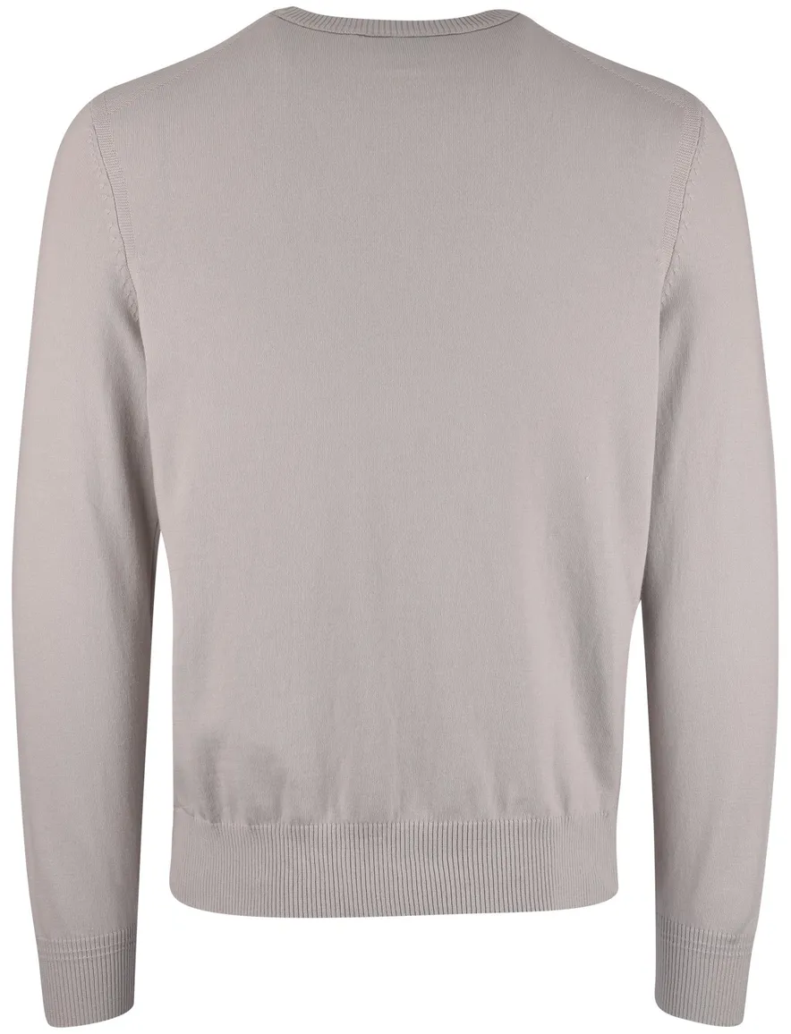 BOSS Orange trui Asac C beige gebreid