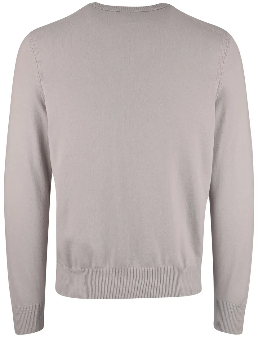 trui Boss Orange Asac-C beige normale fit gebreid