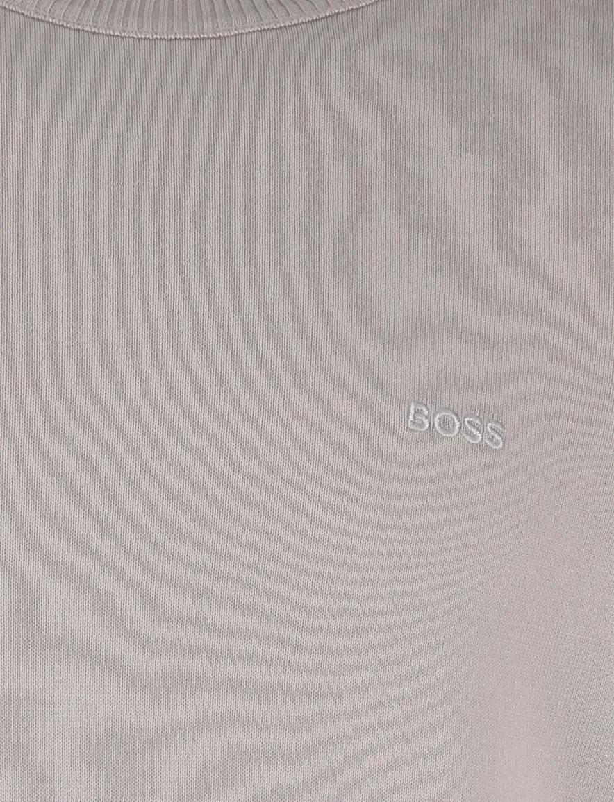 BOSS Orange trui Asac C beige gebreid