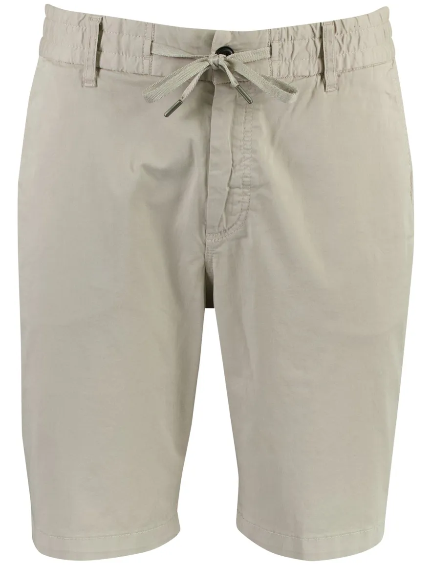 BOSS Orange bermuda beige met koord