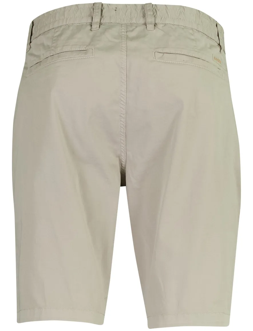 BOSS Orange bermuda beige katoenblend met koord