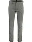 BOSS Orange chino slim fit grijs linnenblend