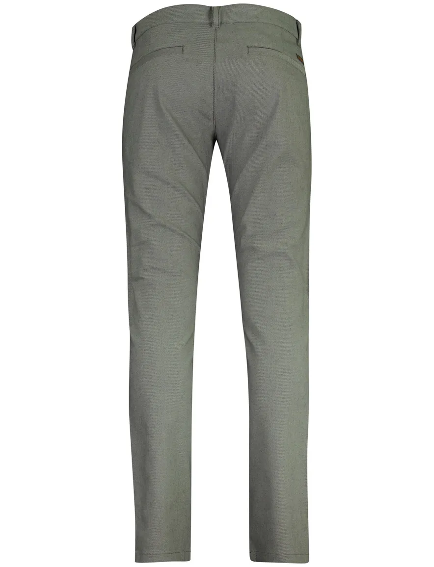 Grijze chino BOSS Orange slim fit katoen en linnen