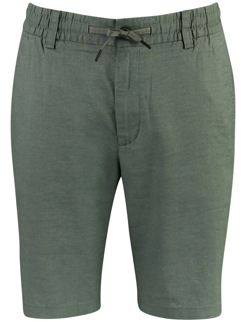 Groene bermuda BOSS Orange katoenblend