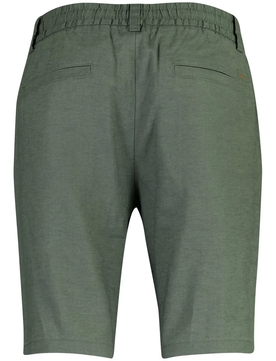 Boss Orange korte broek groen tapered fit
