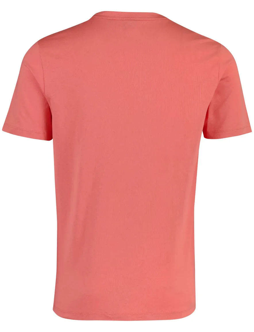 BOSS Orange Tales t-shirt roze normale fit