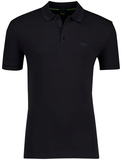 Hugo Boss Boss Green Paddy polo regular fit pique donkerblauw