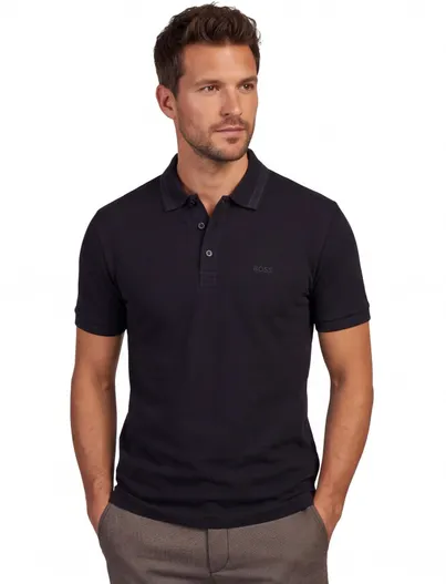 Hugo Boss Polo Boss Green Paddy navy pique