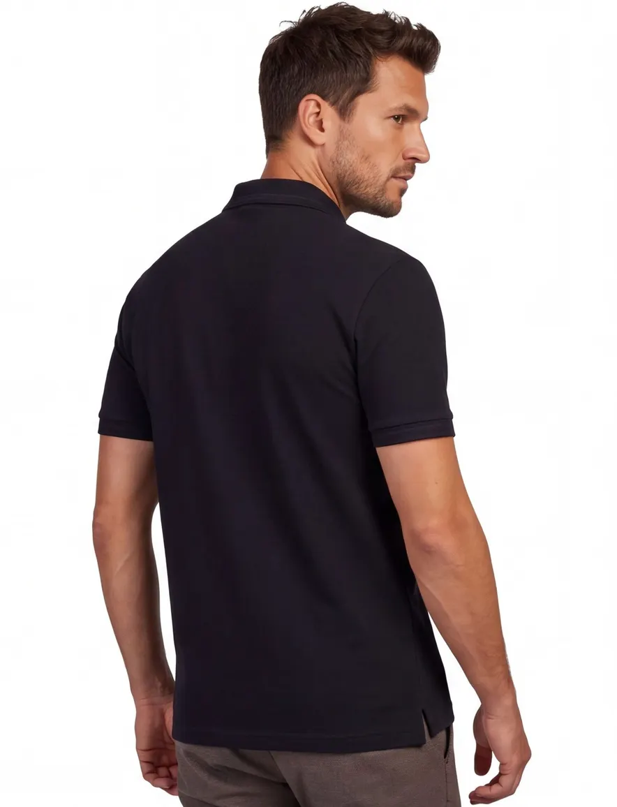 Boss Green polo navy regular fit