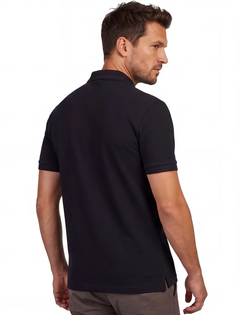 Polo Boss Green Paddy navy pique