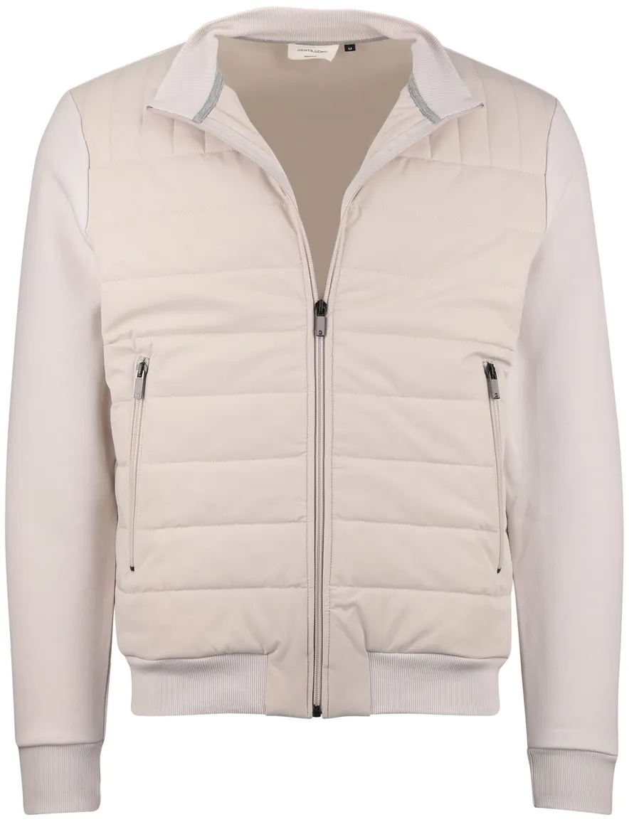Gentiluomo Vest beige gewatteerd