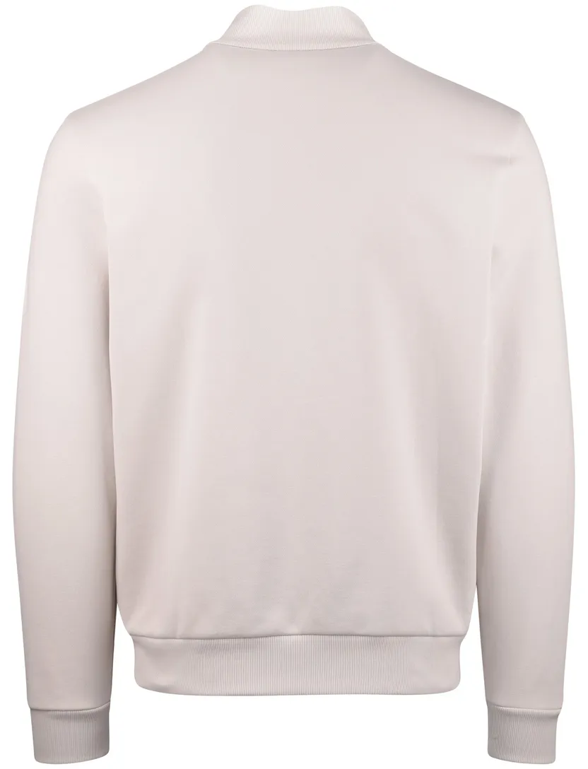 Beige vest Gentiluomo rits opstaande kraag